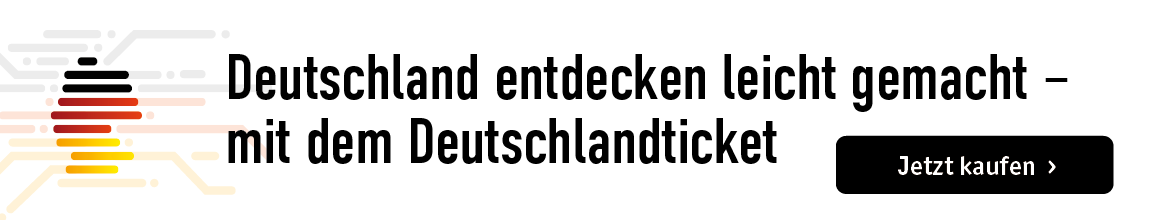 Aktionsbanner: Deutschlandticket