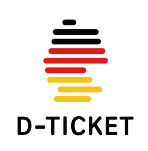 Logo des Deutschlandtickets