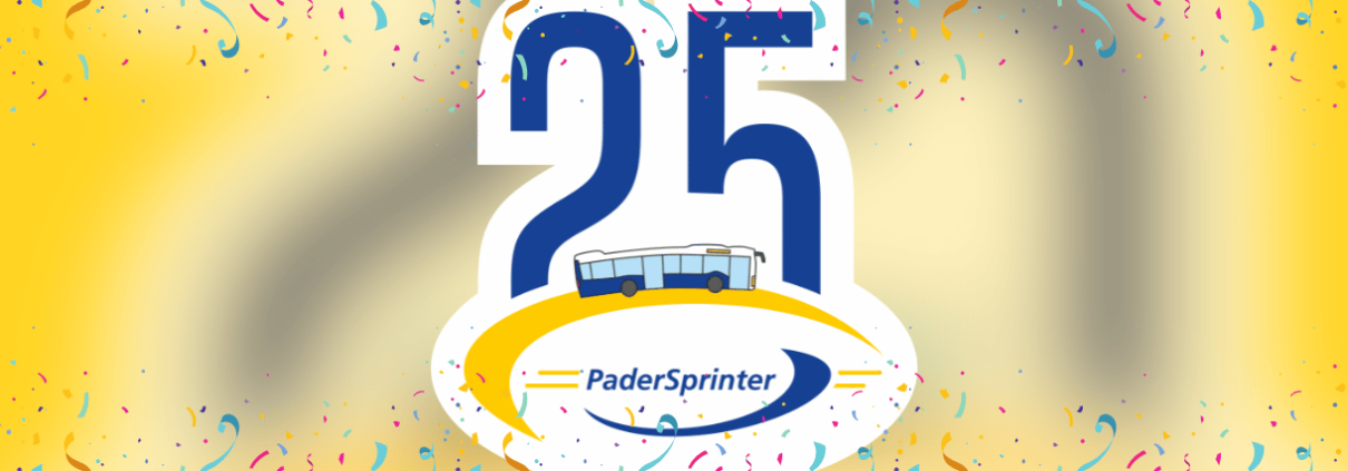 25 Jahre PaderSprinter-Logo