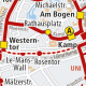 PaderSprinter Liniennetzplan Innenstadt Paderborn