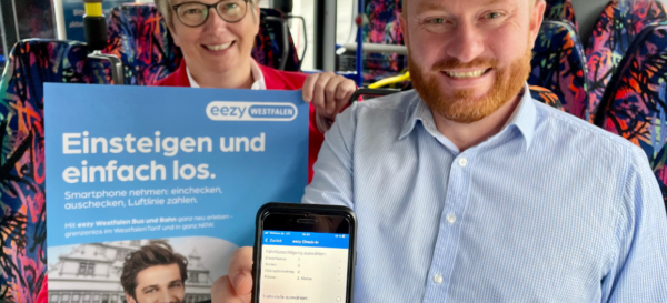 eezy Westfalen ist in der Fahrplan-App des PaderSprinter erhältlich
