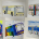 Grafik zeigt mehrere einzelne Bilder von einer Busvorlage, die Grundschulkinder ausgemalt haben.