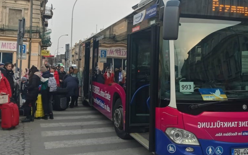 PaderSprinter-Busse rollen in Przemysl