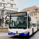 PaderSprinter-Bus vor dem Rathaus der Stadt Paderborn