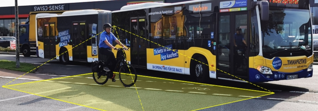 PaderSprinter: Busse mit Abbiegeassistenten ausgestattet