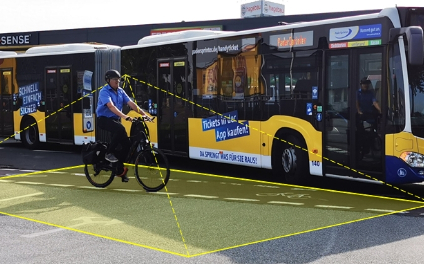 PaderSprinter: Busse mit Abbiegeassistenten ausgestattet