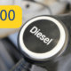 Dieseltanksäule und der Kraftstoff HVO 100