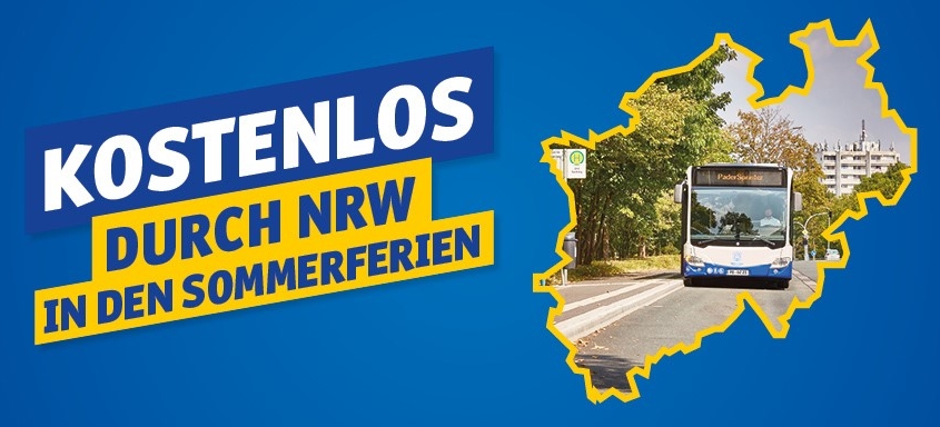 Treueaktion Abokunden- Kostenlos durch NRW in den Sommerferien