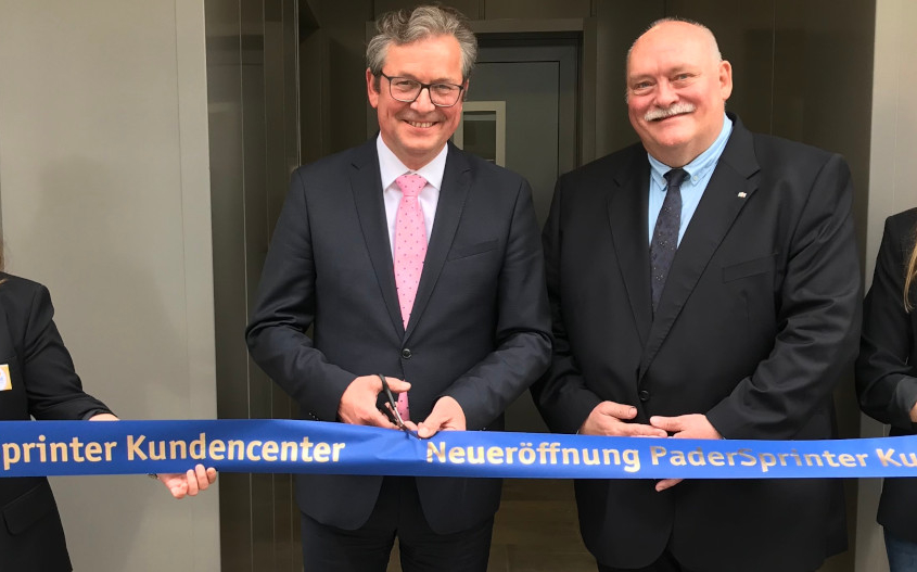 PaderSprinter eröffnet neues Kundencenter am Kamp 41