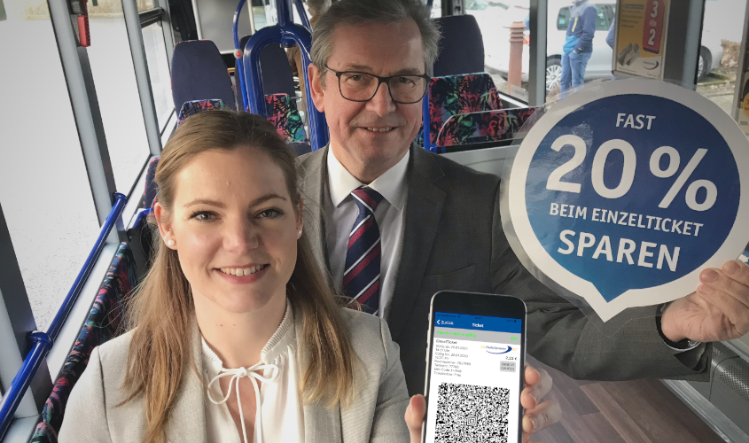PaderSprinter Fahrplan-App mit Online-Ticket Kauf