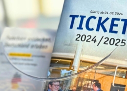 Ticketheft. Gültig ab dem 01.08.2024