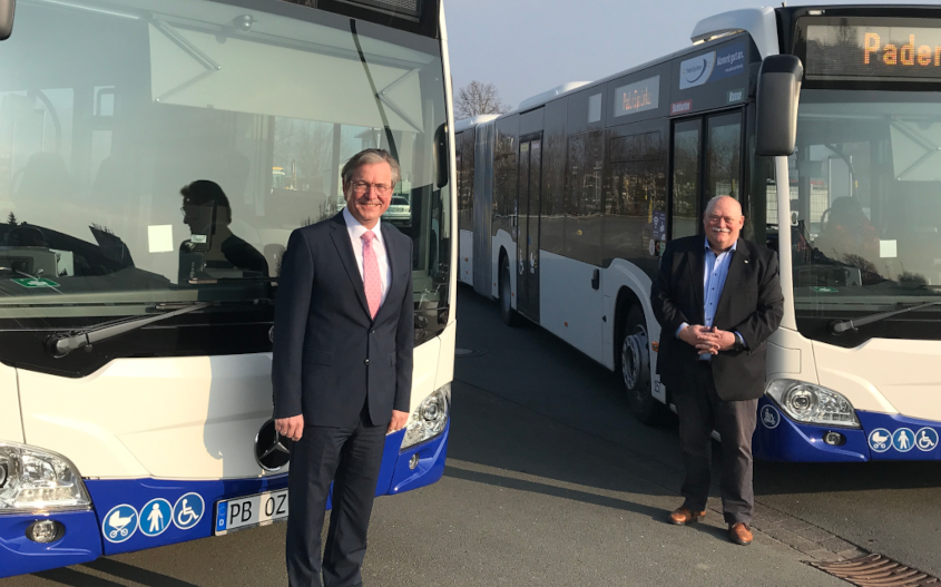 Neue Fahrzeuge beim PaderSprinter