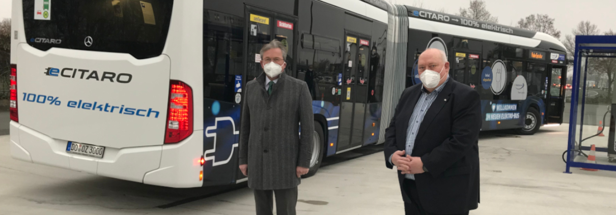 PaderSprinter präsentiert ersten Elektrobus für Paderborn