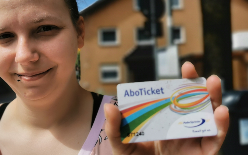 PaderSprinter Fahrgastempfehlung Abonnement