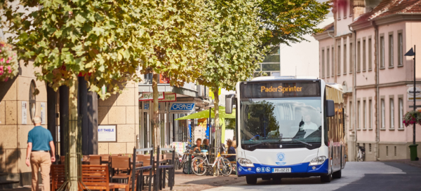 PaderSprinter Bus Innenstadt Paderborn