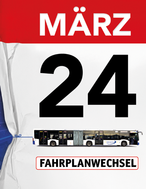 Kalendermotiv zum Fahrplanwechsel am 24.03.2024
