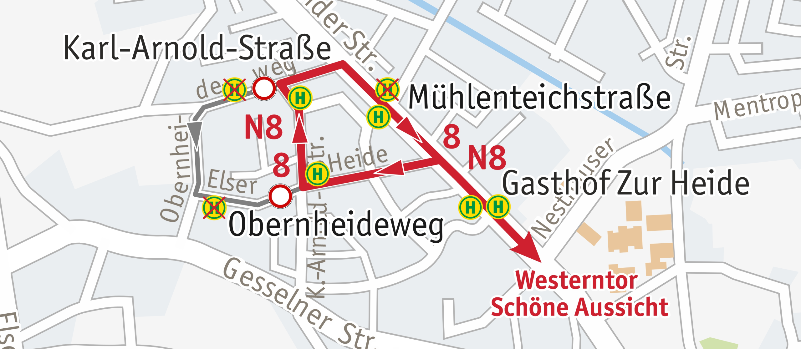 Bild von Verkehrsmeldungsnetzplan